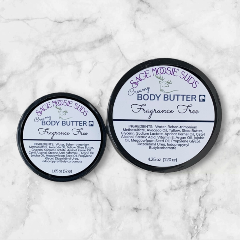 Fragrance Free Creamy Body Butter