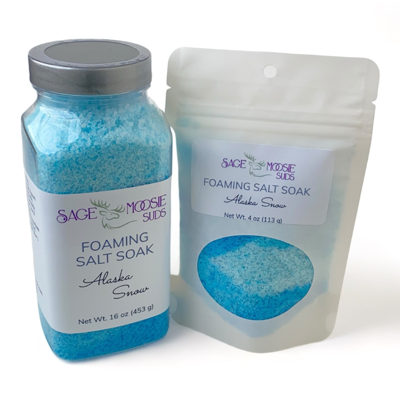 Alaska Snow Foaming Salt Soak